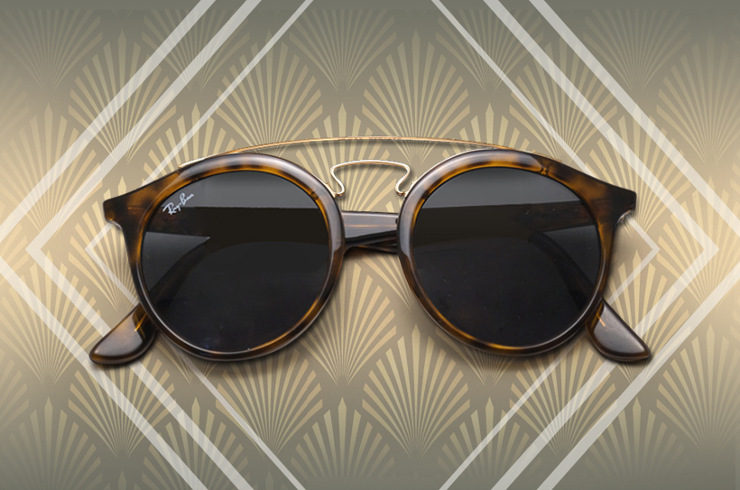 Os óculos Ray-Ban com ponte dupla: as novas estrelas do retro-chic